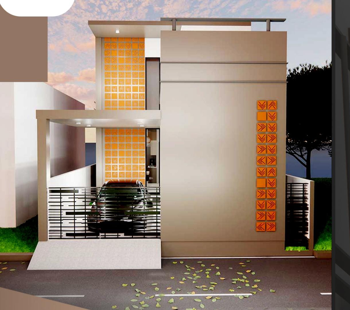 2Bhk modern Duplex villa For sale 